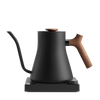 Stagg EKG Pro Electric Kettle-Wooden Accents: Matte Black + Walnut-Stagg EKG 0.9 L-Fellow