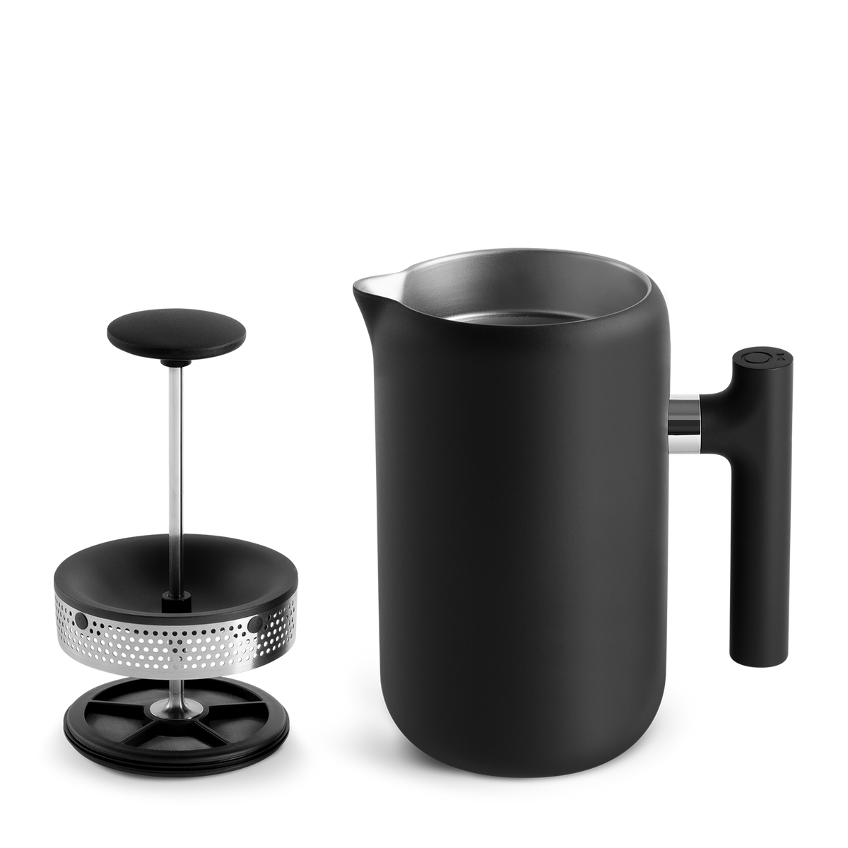 Clara French Press-Matte Black-Fellow