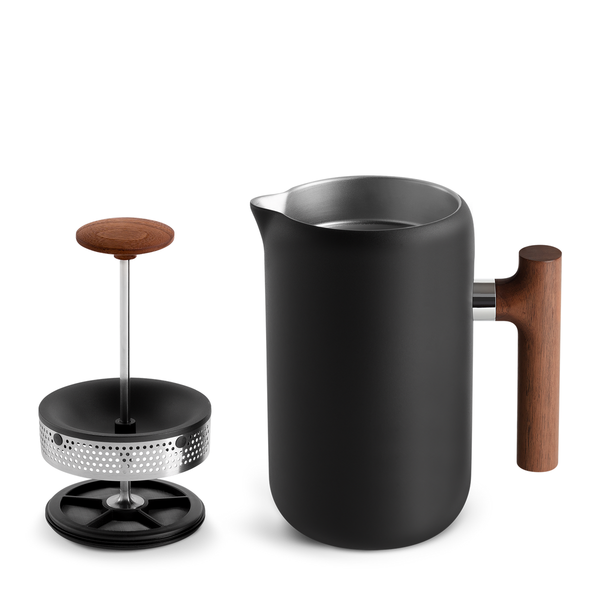 Clara French Press-Matte Black-Fellow