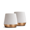 Joey Double Wall Ceramic Mugs-Matte White-8 oz-Set of 2-Fellow