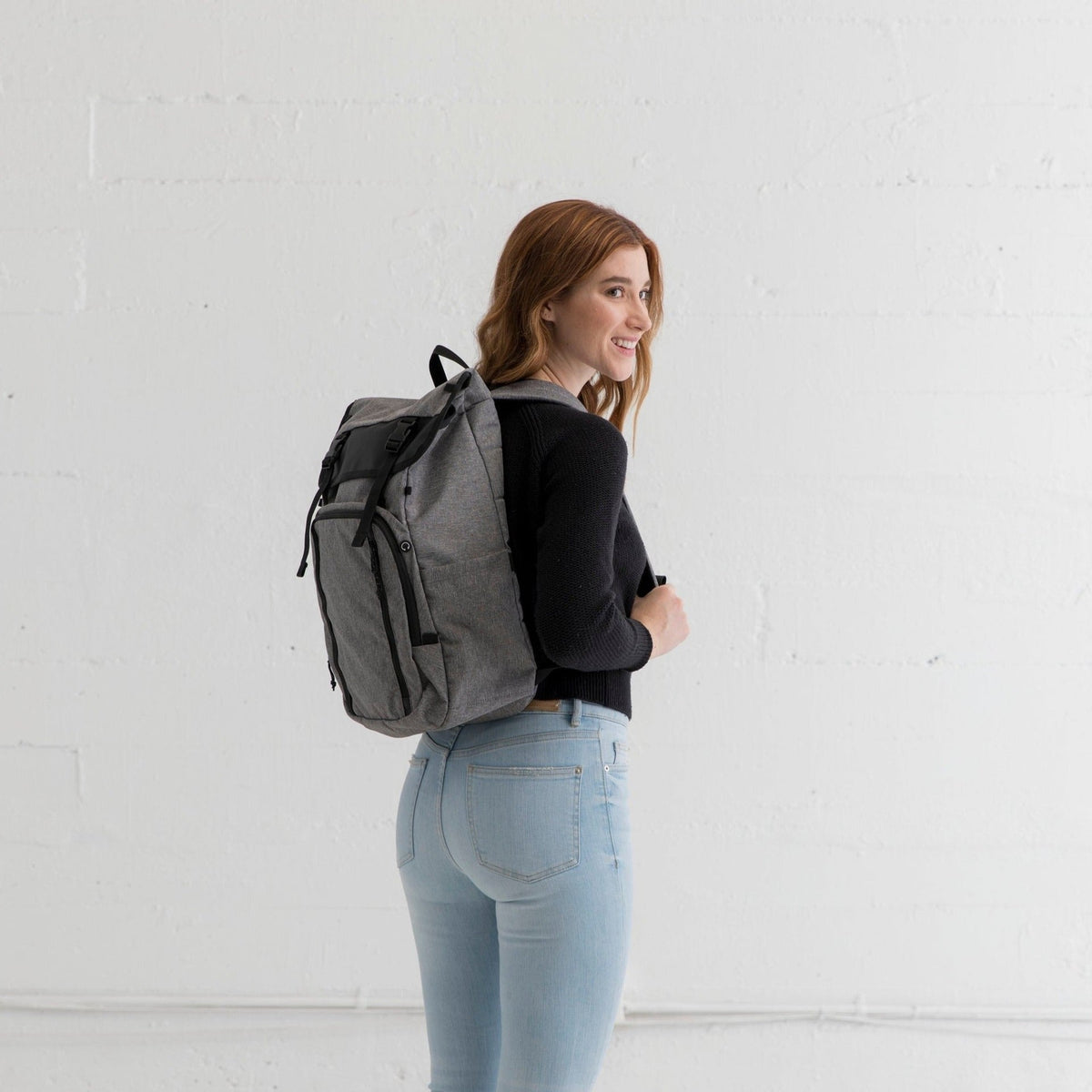 Incognito Tech Flap Laptop Backpack