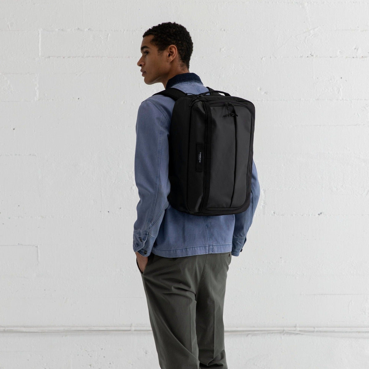 Scheme Convertible Briefcase Backpack